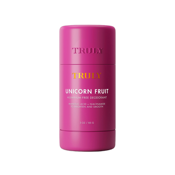 Truly Beauty Unicorn Fruit Aluminum-Free Deodorant front pack stick for brightening underarm care