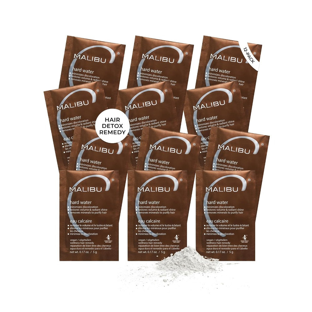 Malibu C Hard Water Wellness Remedy (12 Packets) front