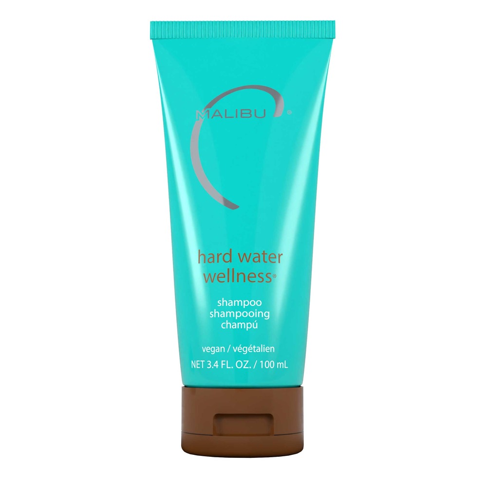 Malibu C Hard Water Wellness Shampoo 3.4 fl oz tube front on white background