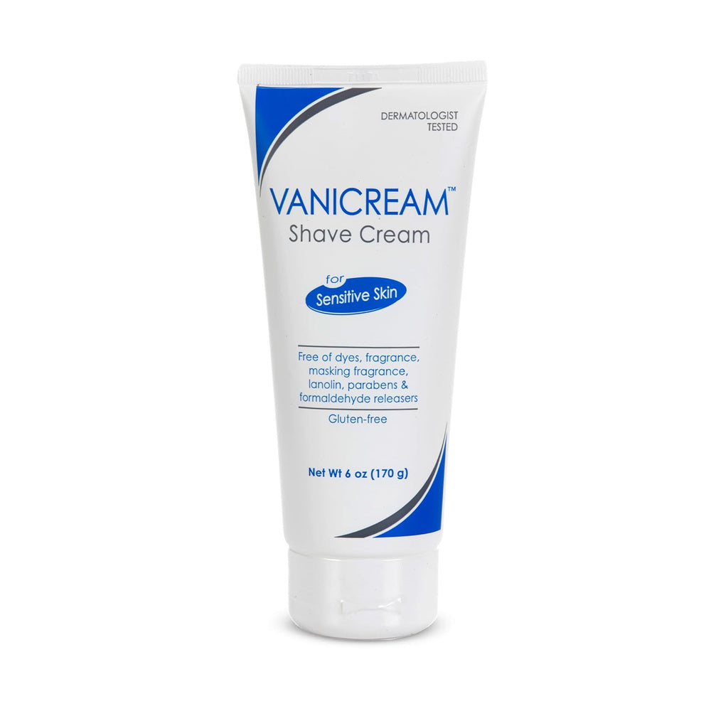 Vanicream Shave Cream 6 oz for Sensitive Skin